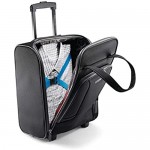 American Tourister 4 Kix Expandable Softside Luggage Black/Grey Underseater