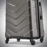 American Tourister Arrow Expandable Hardside Luggage Charcoal Carry-On 21-Inch