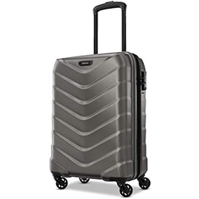 American Tourister Arrow Expandable Hardside Luggage  Charcoal  Carry-On 21-Inch