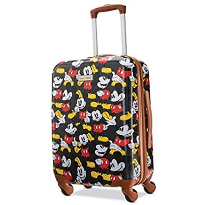American Tourister Disney Hardside Luggage with Spinner Wheels  Mickey Mouse Classic  Carry-On 21-Inch