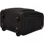 Basics Underseat Rolling Luggage - Large Black