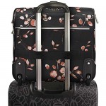 BEBE Women's Valentina-Wheeled Under The Seat Carry-on Bag Floral Branch One Size