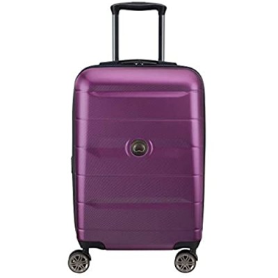 DELSEY Paris Comete 2.0 Hardside Expandable Luggage with Spinner Wheels  Purple  Carry-on 21 Inch