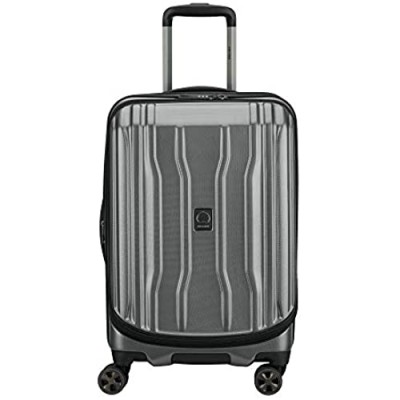 DELSEY Paris Cruise Lite Hardside 2.0 Expandable Luggage  Spinner Wheels  Platinum  Carry-on 21 Inch