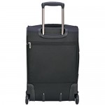 DELSEY Paris Sky Max 2.0 Softside Expandable Luggage Suitcase 2 Wheels Black 21 Inch