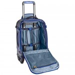 Eagle Creek Gear Warrior Carry Luggage Softside 4-Wheel Rolling Suitcase Arctic Blue 22 Inch