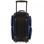Fila 22 Lightweight Carry On Rolling Duffel Bag Blue One Size
