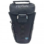 FlexSafe by AquaVault (on Shark Tank): Anti-Theft Portable Beach Chair Vault and Travel Safe. Packable Lightweight & Slash Resistant. Use at the Beach Pool Waterpark Cruise Ship & More - Black
