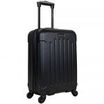 Heritage Travelware Lincoln Park 20 Hardside 4-Wheel Spinner Carry-on Luggage Black