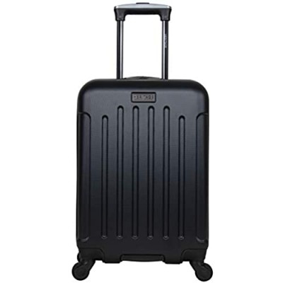 Heritage Travelware Lincoln Park 20" Hardside 4-Wheel Spinner Carry-on Luggage  Black