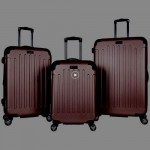 Heritage Travelware Logan Square Lightweight Hardside Expandable Luggage with Spinner Wheels Rose Gold 20-Inch Carry On