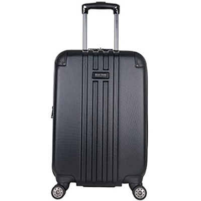 Kenneth Cole Reaction Reverb 20" Hardside Expandable 8-Wheel Spinner Carry-on Luggage  Black