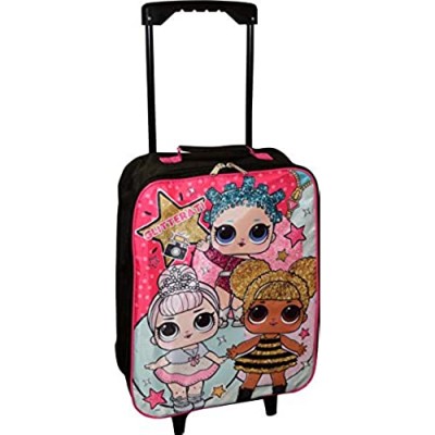 L.O.L Surprise! Girl's 15" Collapsible Wheeled Pilot Case - Rolling Luggage