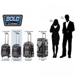 Travelpro Bold-Softside Expandable Rollaboard Upright Luggage Blue/Black Carry-On 22-Inch