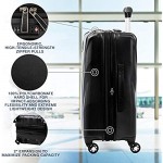 Travelpro Maxlite 5-Hardside Spinner Wheel Luggage Black Carry-On 21-Inch