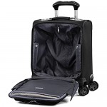Travelpro Platinum Elite-Underseat Spinner Tote Bag with USB Port Shadow Black 16-Inch