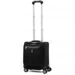 Travelpro Platinum Elite-Underseat Spinner Tote Bag with USB Port Shadow Black 16-Inch