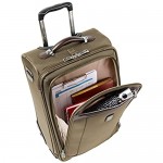 Travelpro Platinum Magna 2-Softside Expandable Upright Luggage Olive Carry-On 22-Inch