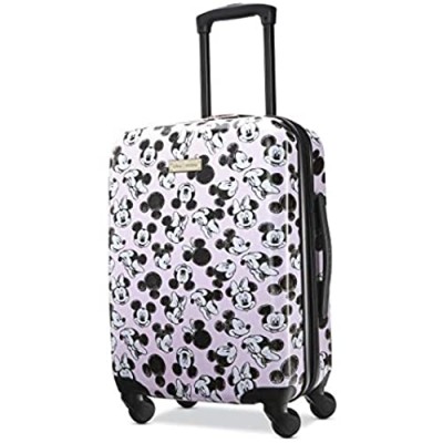 American Tourister Disney Hardside Luggage with Spinner Wheels  Minnie Loves Mickey  Carry-On 21-Inch