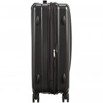Basics Hard Shell Carry On Spinner Suitcase Luggage - 22 Inch Slate Grey