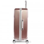 BEBE Women's Luggage Stella 29 Hardside Check in Spinner Rose Gold One Size