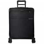 Briggs & Riley Baseline-Softside CX Expandable Medium Checked Spinner Luggage Black 25-Inch
