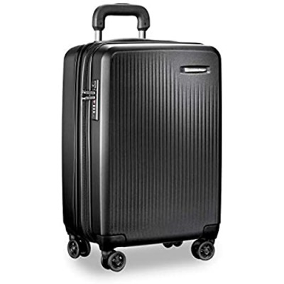 Briggs & Riley Sympatico-Hardside CX Expandable Carry-on Spinner Luggage  Black  22-Inch
