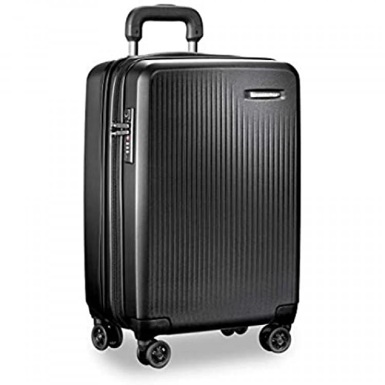 Briggs & Riley Sympatico-Hardside CX Expandable Carry-on Spinner Luggage Black 22-Inch