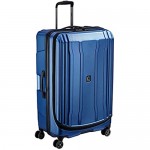 DELSEY Paris Cruise Lite Hardside 2.0 Expandable Luggage Spinner Wheels Blue Checked-Large 29 Inch