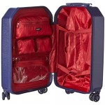 DKNY Metal Logo Hardside Spinner Luggage with TSA Lock Indigo
