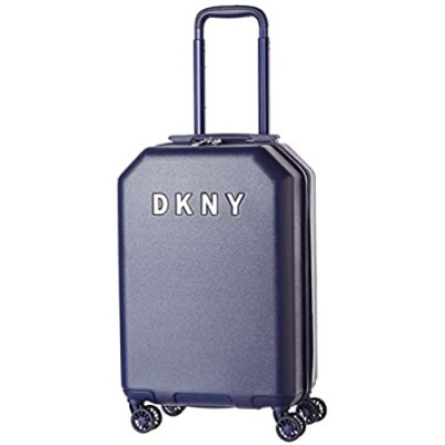 DKNY Metal Logo Hardside Spinner Luggage with TSA Lock  Indigo