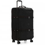 Kipling Spontaneous Softside Spinner Wheel Luggage Black Noir Checked-Large 31-Inch