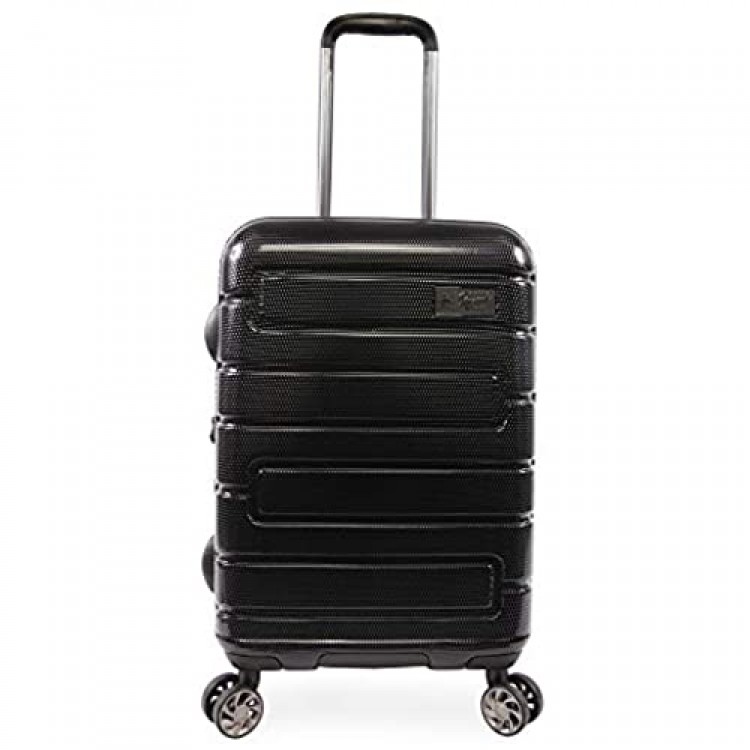 ORIGINAL PENGUIN Crimson 21 Hardside Carry-on Spinner Luggage Black One Size