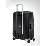 Samsonite S'Cure Hardside Luggage with Spinner Wheels Black Checked-Large 30-Inch