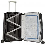 Samsonite S'Cure Hardside Luggage with Spinner Wheels Black Checked-Large 30-Inch