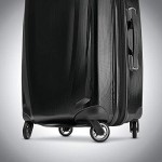 Samsonite Winfield 3 DLX Hardside Expandable Luggage with Spinners Black Checked-Large 28-Inch