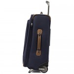 Travelpro Crew 11-Softside Expandable Rollaboard Upright Luggage Blue Carry-On 22-Inch