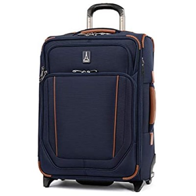 Travelpro Crew Versapack-Softside Expandable Upright Luggage  Patriot Blue  Carry-On 21-Inch