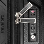 Travelpro Maxlite 5-Hardside Spinner Wheel Luggage Black Checked-Large 29-Inch