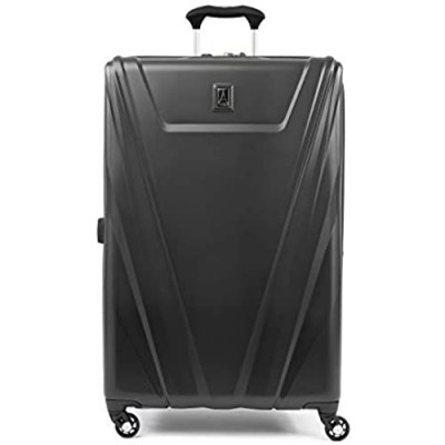 Travelpro Maxlite 5-Hardside Spinner Wheel Luggage  Black  Checked-Large 29-Inch