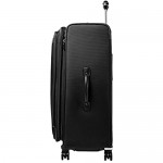 Travelpro Platinum Magna 2-Softside Expandable Spinner Wheel Luggage Black Checked-Large 29-Inch