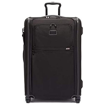 TUMI - Alpha 3 Medium Trip Expandable 4 Wheeled Packing Case Suitcase - Rolling Luggage for Men and Women - Black