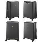 Victorinox Connex Hardside Spinner Luggage Black Checked-Large (28)