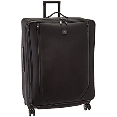 Victorinox Lexicon 2.0 Softside Expandable Spinner Luggage  Black  Checked-Extra Large (31")