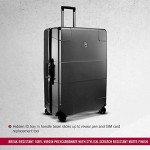 Victorinox Lexicon Hardside Expandable Spinner Luggage Black Checked-Extra Large (31)