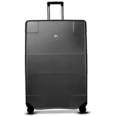 Victorinox Lexicon Hardside Expandable Spinner Luggage  Black  Checked-Extra Large (31")