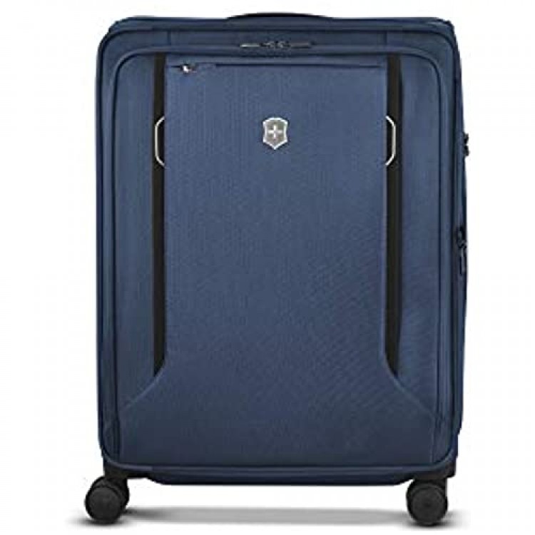 Victorinox WT 6.0 Softside Spinner Luggage Blue Checked-Large (27)