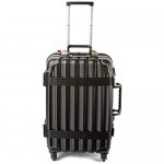 VinGardeValise - Up to 12 Bottles & All Purpose Wine Travel Suitcase (Black)
