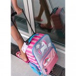 Wildkin Kids Rolling Suitcase for Boys & Girls Suitcase for Kids Measures 16 x 11.5 x 6 Inches Kids Luggage is Carry-On Size Perfect for School & Overnight Travel BPA-free (Unicorn)