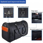2 in 1 Convertible Travel Garment Bag Carry On Suit Bag Luggage Duffel Bag